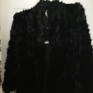 Zara Trafaluc Faux Fur Jacket